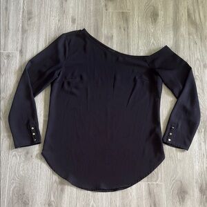 Dynamite Black Off-Shoulder Blouse